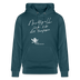 NACHTIGALL ICK HÖR DIR TRAPSEN-Unisex Bio-Hoodie - Dunkles Petrol