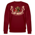JIBT NÜSCHT-Der Anti-Geschenke-Unisex Bio-Sweatshirt mit Berliner Schnauze - Burgunderrot