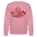 Berlin Souvenir zu Weihnachten -JIBT NÜSCHT-Unisex Bio-Sweatshirt - Lila Traum