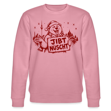 Berlin Souvenir zu Weihnachten -JIBT NÜSCHT-Unisex Bio-Sweatshirt - Lila Traum