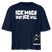 ICK MACH WAT ICK WILL-Frauen Boxy Bio-T-Shirt III - Navy