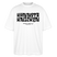 Berliner Spruch-KANNSTE KNICKEN-Oversized Unisex Bio T-Shirt - Weiß