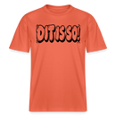 Berlin Shirt-DIT IS SO!-RELAXED FIT Unisex Organic T-Shirt mit Berliner Schnauze - Hellrot