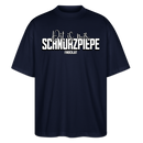 SCHNURZPIEPE-Oversized Unisex Bio T-Shirt II - Navy