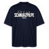 SCHNURZPIEPE-Oversized Unisex Bio T-Shirt II - Navy