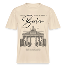 BERLIN Souvenir-Relaxed Fit Unisex Bio-T-Shirt - Natur