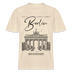 BERLIN Souvenir-Relaxed Fit Unisex Bio-T-Shirt - Natur