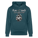 Ran an Sarch-Unisex Bio-Hoodie II - Dunkles Petrol