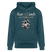 Ran an Sarch-Unisex Bio-Hoodie II - Dunkles Petrol