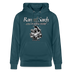 Ran an Sarch-Unisex Bio-Hoodie II - Dunkles Petrol
