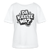 DA KIEKSTE WA?-Rundhals Frauen Bio-T-Shirt - Weiß