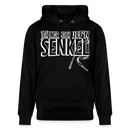 JEH MIR NICH UFFN SENKEL-Unisex Bio-Hoodie II - Schwarz