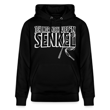 JEH MIR NICH UFFN SENKEL-Unisex Bio-Hoodie II - Schwarz