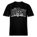 Berlin Shirt mit Schnauze-NÜSCHT-Relaxed Fit Unisex Bio - Schwarz