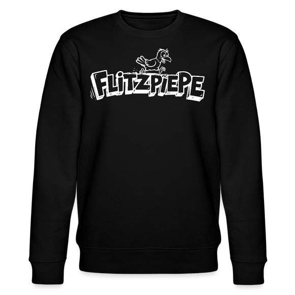 Berliner FLITZPIEPE-Unisex Bio-Sweatshirt 2026 - Schwarz