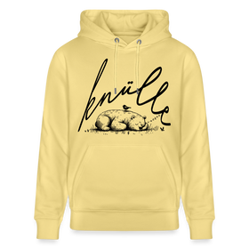 KNÜLLE - Unisex Bio-Hoodie - Gelb Viva 