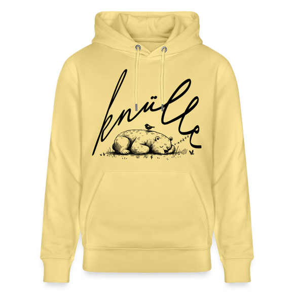 KNÜLLE - Unisex Bio-Hoodie - Gelb Viva 