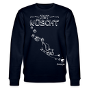 Weihnachten in Berlin25-JIBT NÜSCHT-Unisex Bio-Sweatshirt II - Navy