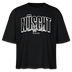 Berlin Shirt mit Schnauze 2025-NÜSCHT-Frauen Boxy Bio-T-Shirt - Schwarz
