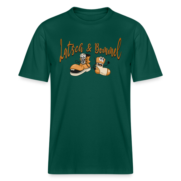 LATSCH UND BOMMEL - Relaxed Fit Unisex Bio-T-Shirt - Forest