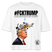 #FCKTRUMP-Frauen Boxy Bio-T-Shirt - Weiß