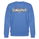 SCHNURZPIEPE-Unisex Bio-Sweatshirt - Blau