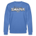 SCHNURZPIEPE-Unisex Bio-Sweatshirt - Blau