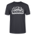DIT IS KNORKE-Unisex T-Shirt Bio mit Berliner Schnauze - Dunkles Graublau