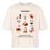 MESCHUGGE-Frauen Boxy Bio-T-Shirt - Naturweiß