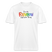 PRIDE 'REGENBOGENSCHAF'Relaxed Fit Unisex Bio-T-Shirt - Weiß