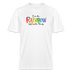 PRIDE 'REGENBOGENSCHAF'Relaxed Fit Unisex Bio-T-Shirt - Weiß
