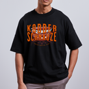 KODDERSCHNAUZE - Unisex Oversize Bio-T-Shirt - Schwarz