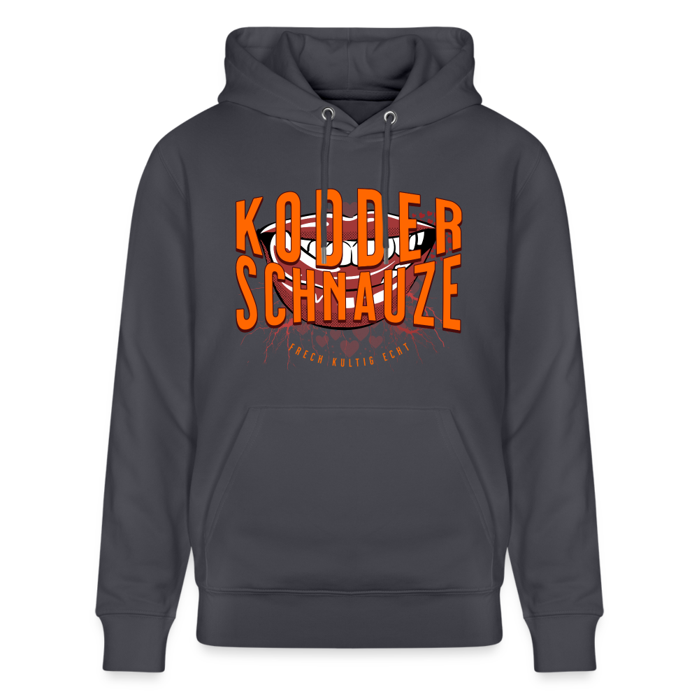 KODDERSCHNAUZE - Unisex Bio-Hoodie CRUISER - Indigoblau