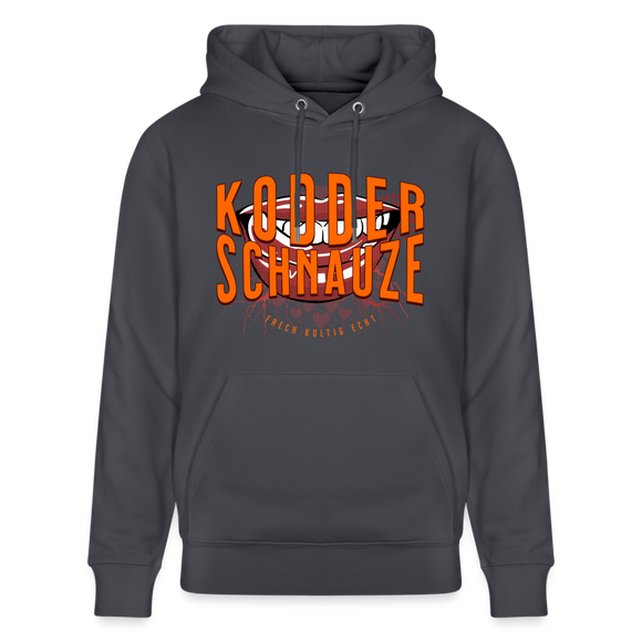 KODDERSCHNAUZE - Unisex Bio-Hoodie CRUISER - Indigoblau