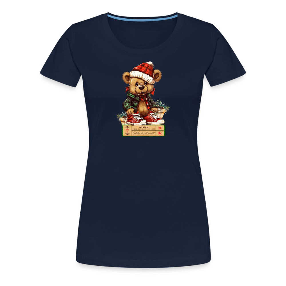 KEENE JESCHENKE - Frauen Premium T-Shirt - Navy