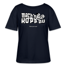 MACH N KOPP ZU-Rundhals Frauen Bio-T-Shirt - Navy