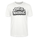 DIT IS KNORKE-Unisex T-Shirt Bio mit Berliner Spruch - Weiß
