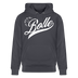 ICK FREU MA WIE BOLLE-Unisex Bio-Hoodie - Indigoblau