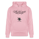 NACHTIGALL ICK HÖR DIR TRAPSEN-Unisex Bio-Hoodie - Hellrosa