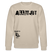 ALLET JUT-Unisex Bio-Sweatshirt - Beige
