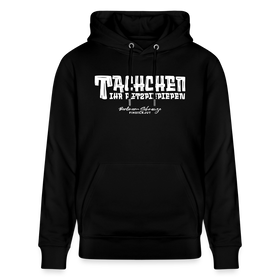 Berliner Begrüssung-TACHCHEN IHR FLITZPIEPEN- Bio-Hoodie - Schwarz