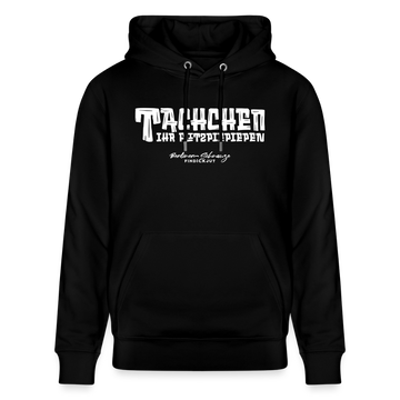 Berliner Begrüssung-TACHCHEN IHR FLITZPIEPEN- Bio-Hoodie - Schwarz