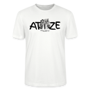 Berlin T-Shirt in Weiß mit 'Atze' Schriftzug und zwei gezeichneten Bären als Berliner Atzen, ideales Freundschafts-Shirt für Kumpels