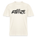 naturweisses, locker geschnittenes Unisex T-Shirt mit großem schwarzen Schriftzug „ATZE“, bei dem zwischen dem Buchstaben T und Z eine Illustration von zwei cartoonartigen Bären im Hoodie und Cap sitzt; die Bären stehen eng beieinander, legen den Arm umeinander und zeigen kumpelhaft nach vorn, darunter der Text „Berliner Schnauze – FINDICKJUT“, Symbol für Freundschaft, Besties und Brüder im Berliner Style.