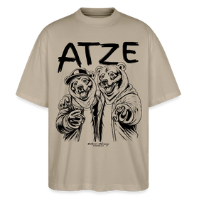 Kaufen steingrau ATZE-Oversized Unisex Bio T-Shirt