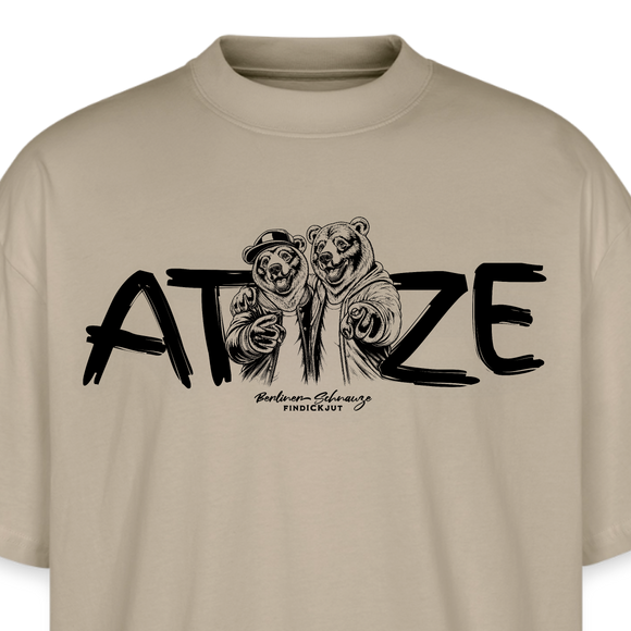 Atze-Oversized Unisex Bio T-Shirt