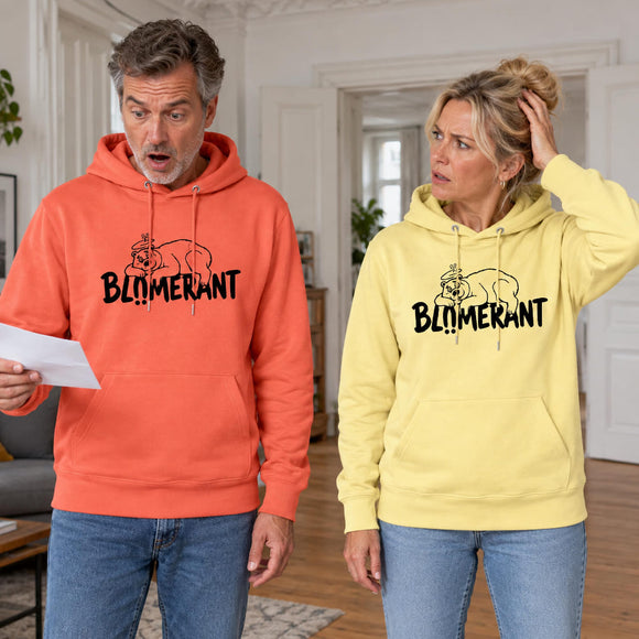 BLÜMERANT-Unisex Bio-Hoodie mit echt Berliner Schnauze