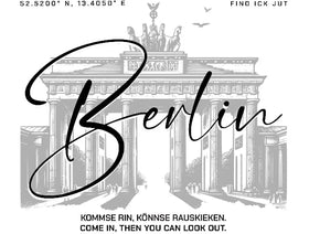 BERLIN-Unisex Bio-Hoodie - 0