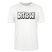 Weißes Berlin Shirt mit schwarzem, grossen „Dit is so!“ Schriftzug in auffälliger Bubble-Schrift auf der Vorderseite.