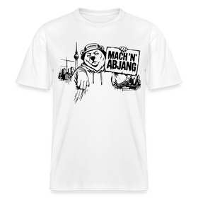 Kaufen weiss MACH 'N ABJANG-RELAXED FIT Unisex Organic T-Shirt